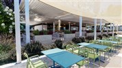 Kemp Zelena Laguna (mobilní domy Premium BIANCA), Poreč, Chorvatsko - Zelena Laguna - restaurace - vizualizace 2025 - 2